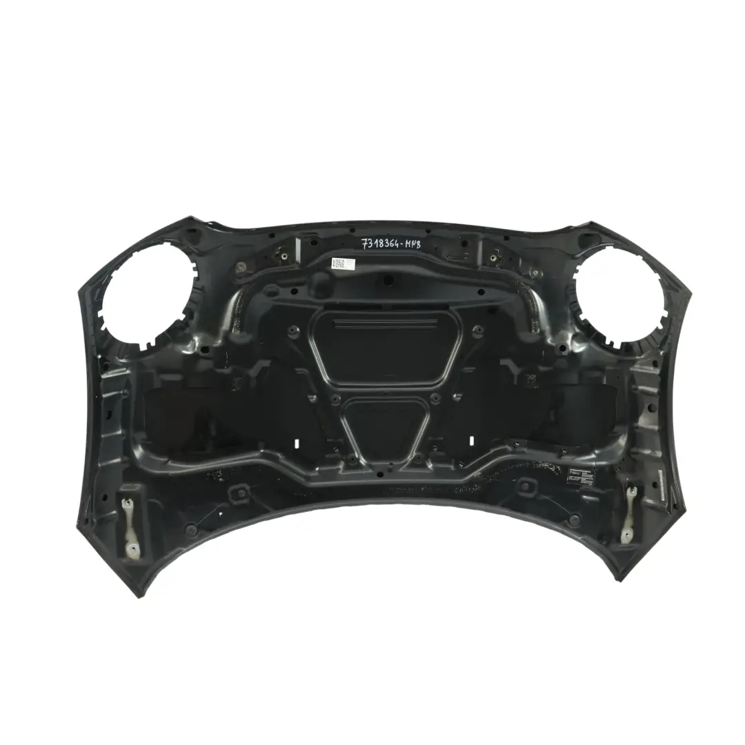 Mini R56 Hood Bonnet Engine Cover Panel R55 R57 Midnight Black Metallic - A94 - SKU 7318364-MNB - Part number 7318364