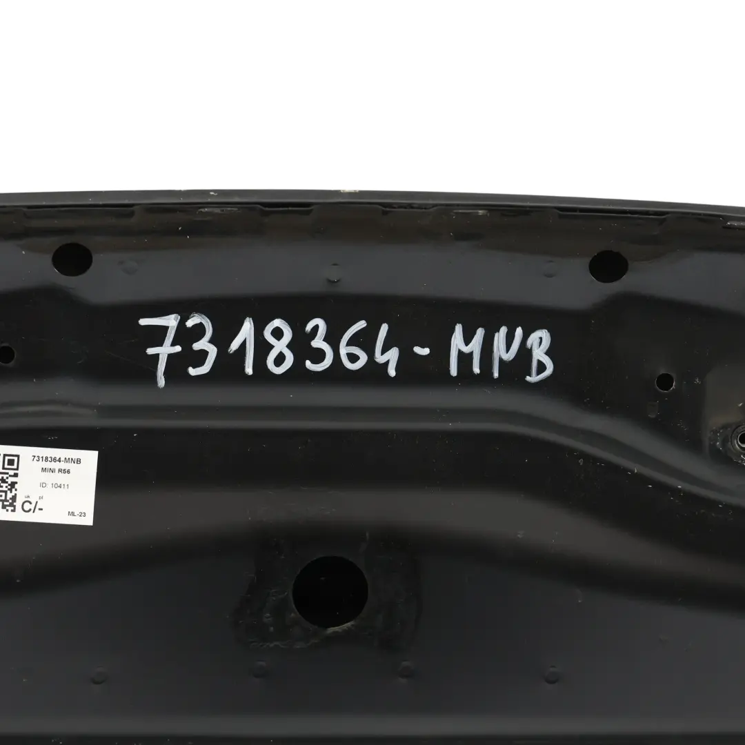 Mini R55 R56 R57 Maska Pokrywa Silnika Midnight Black Czarny Metalik - A94 - SKU 7318364-MNB - Numer Części 7318364