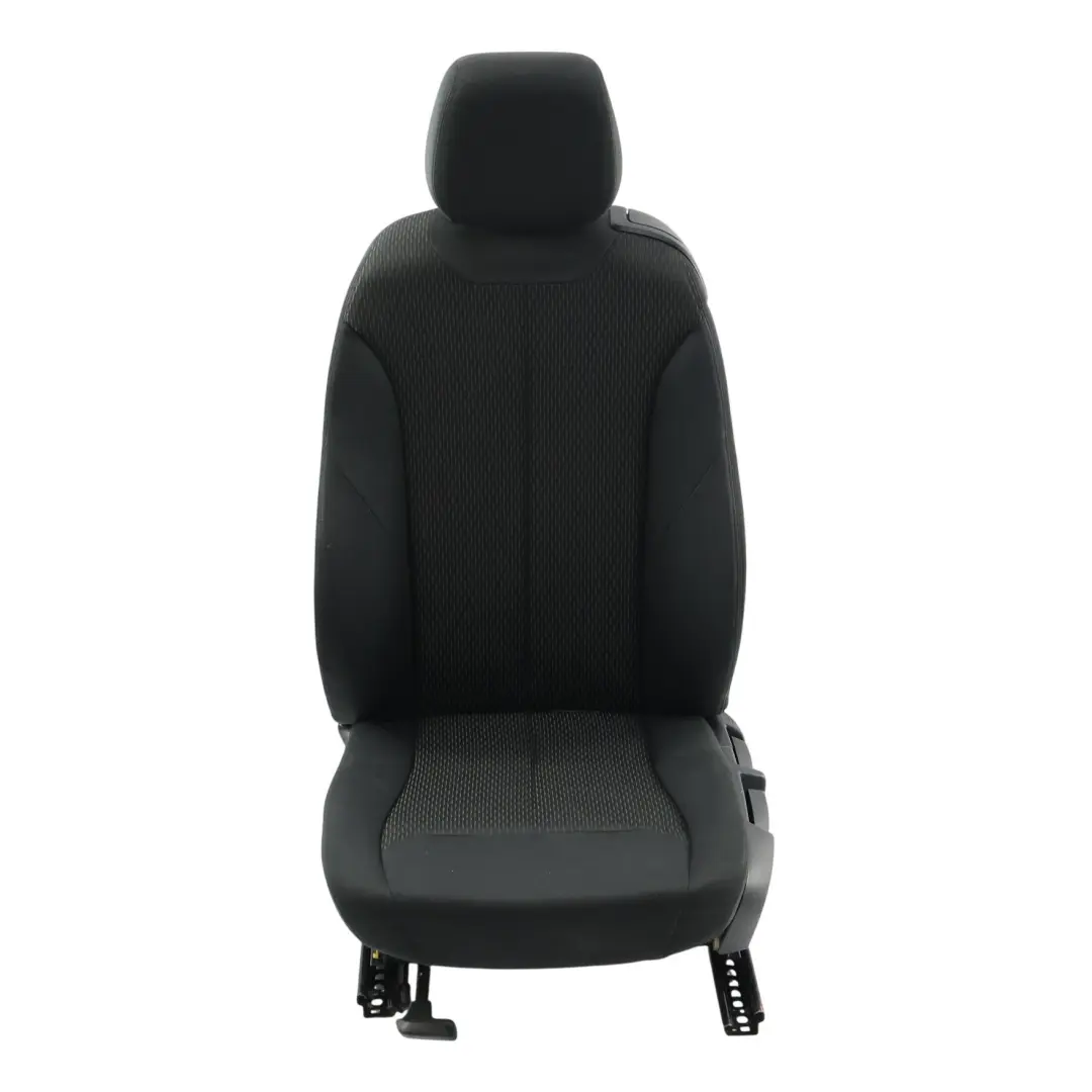 BMW F21 F22 F23 F32 Front Left N/S Seat Cloth Fabric Anthracite Black - SKU 7324239-2 - Part number 7324239