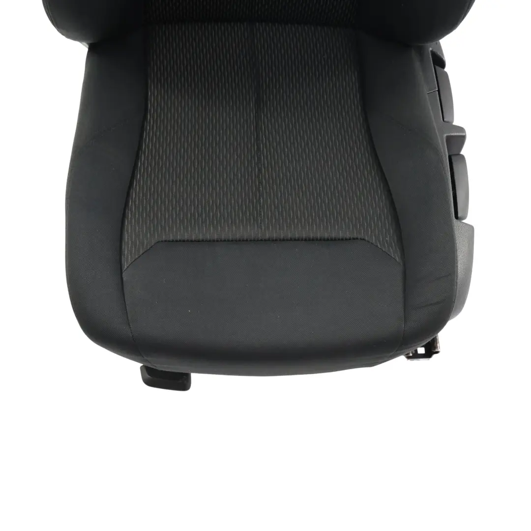 BMW F21 F22 F23 F32 Front Left N/S Seat Cloth Fabric Anthracite Black - SKU 7324239-2 - Part number 7324239