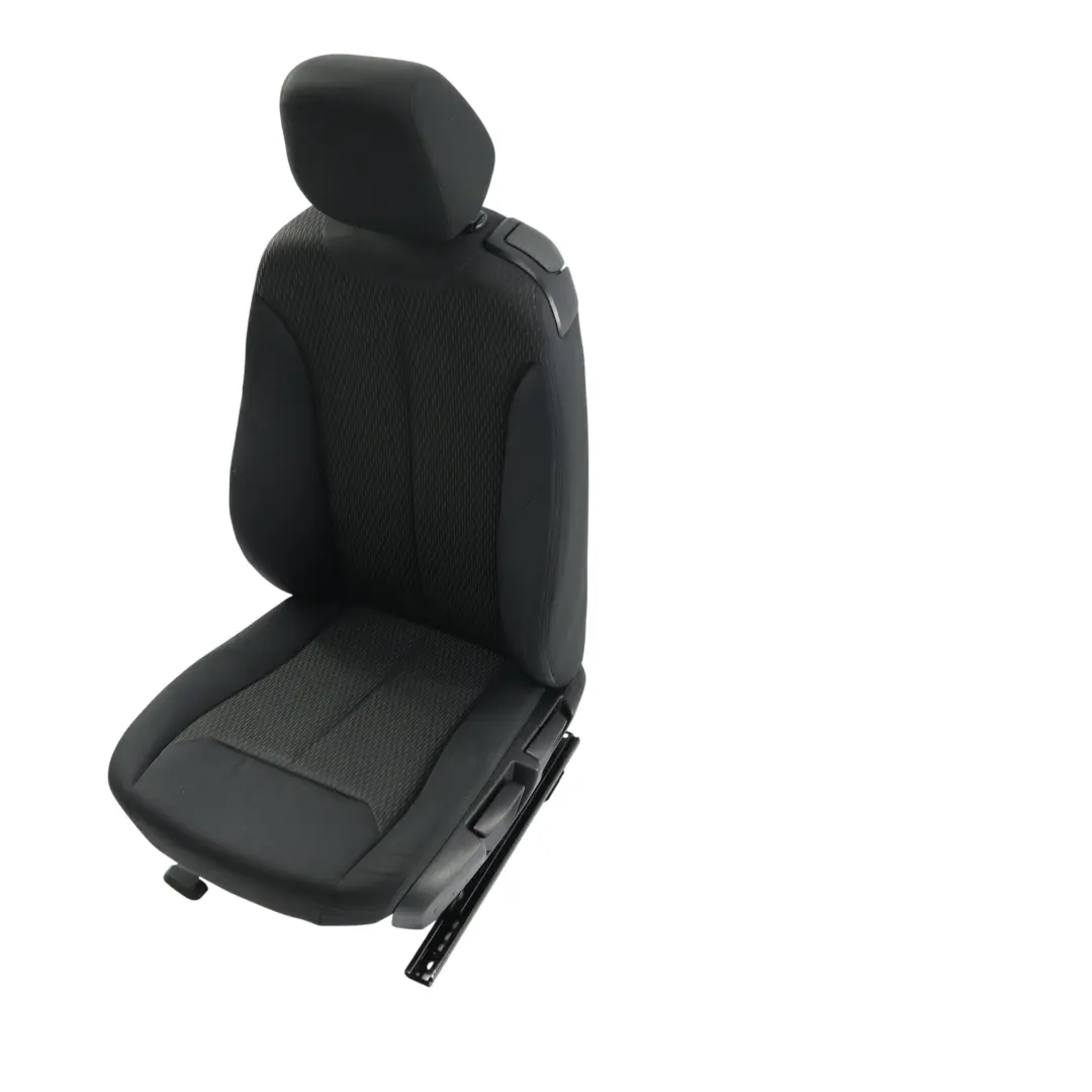 BMW F21 F22 F23 F32 Front Left N/S Seat Cloth Fabric Anthracite Black - SKU 7324239-2 - Part number 7324239