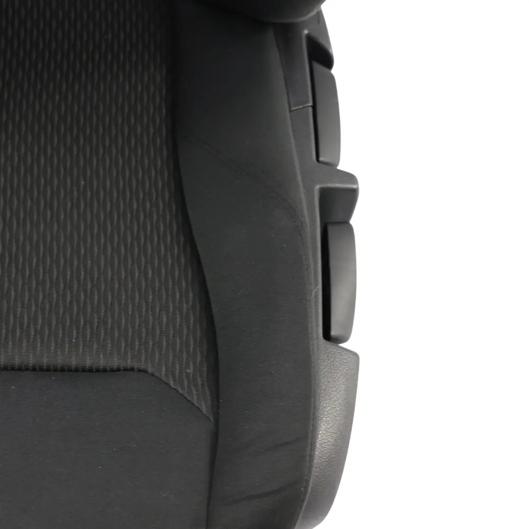 Front Left N/S Seat Cloth Fabric Anthracite Black to BMW F21 F22 F23 F32 with Part number 7324239 BMW F21 F22 F23 F32 Front Left N/S Seat Cloth Fabric Anthracite Black - SKU 7324239-2 - Part number 7324239