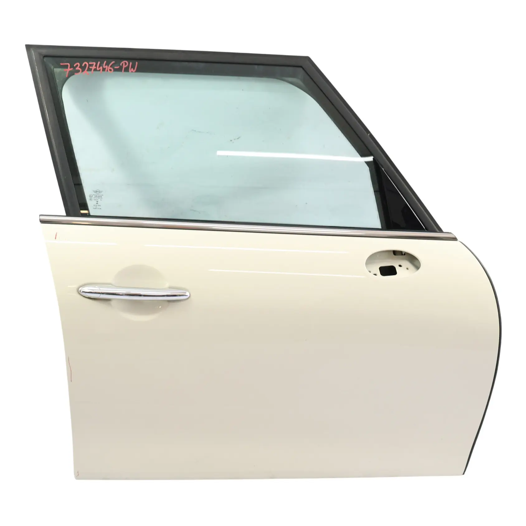 Mini F55 Door Front Right O/S Covering Panel Pepper White - 850