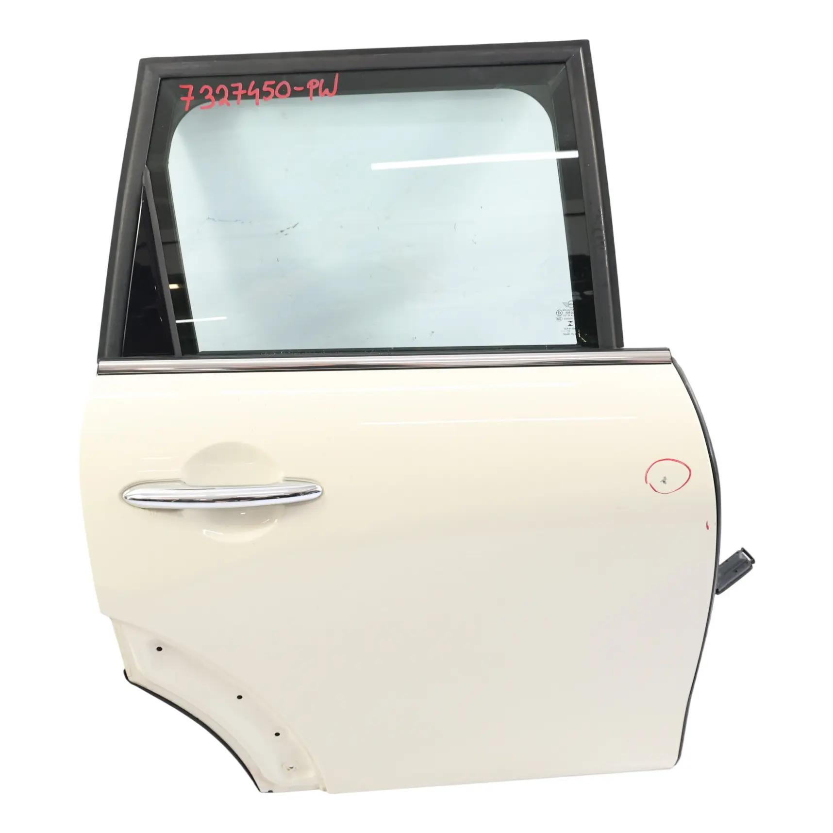 Mini F55 Door Rear Right O/S Covering Panel Pepper White - 850