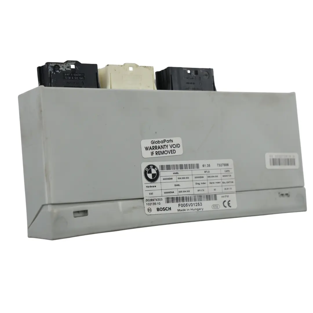 BMW F01 F02 F03 F10 LCI X3 F25 Module Fonction Arrière Unité Contrôle - SKU 7327886-1 - Numéro de pièce 7327886