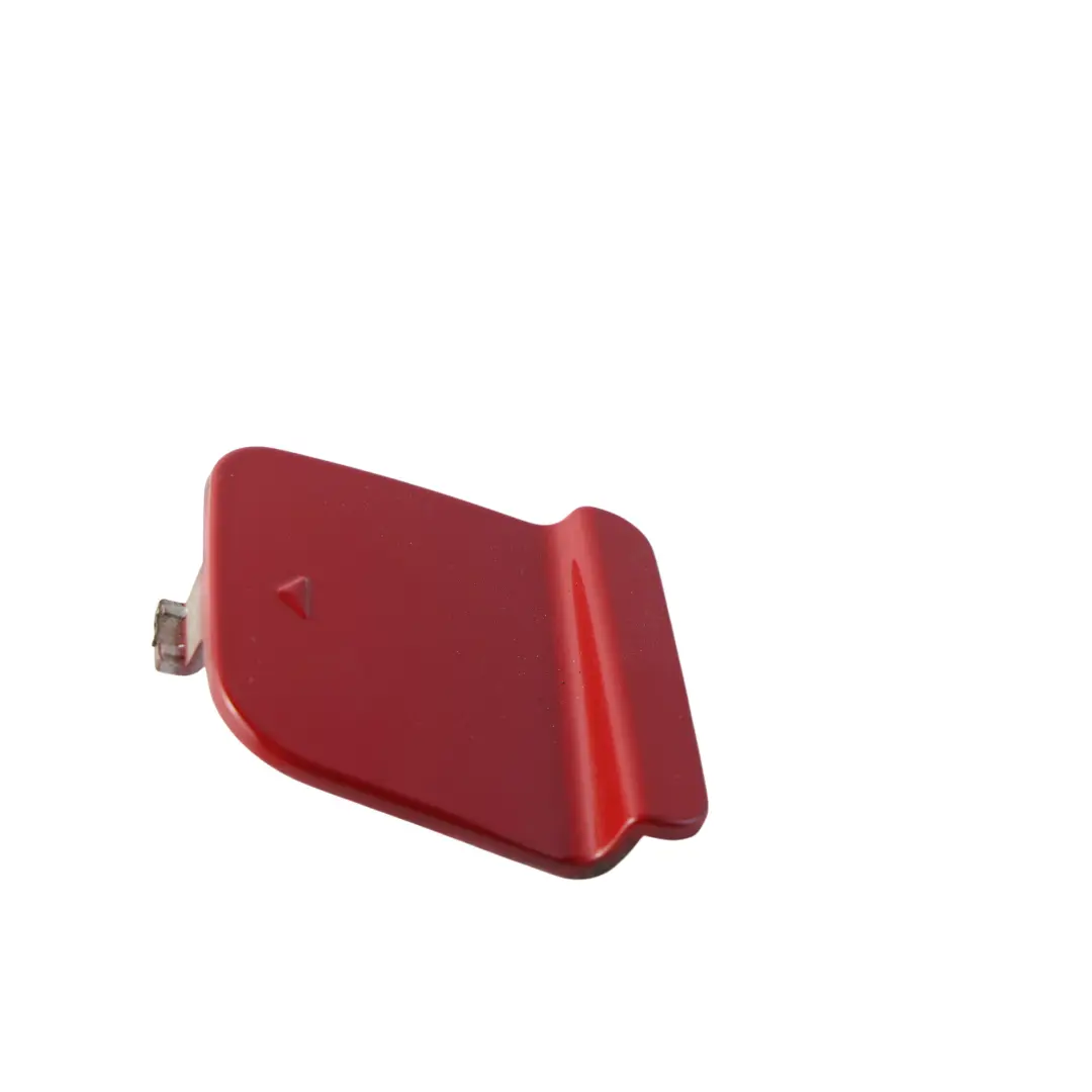Towing Eye Rear Bumper JCW Cover Flap Left N/S Chili Red - 851 to Mini F56 with Part number 7351661 Mini F56 Towing Eye Rear Bumper JCW Cover Flap Left N/S Chili Red - 851 - SKU 7351661-CHRED - Part number 7351661