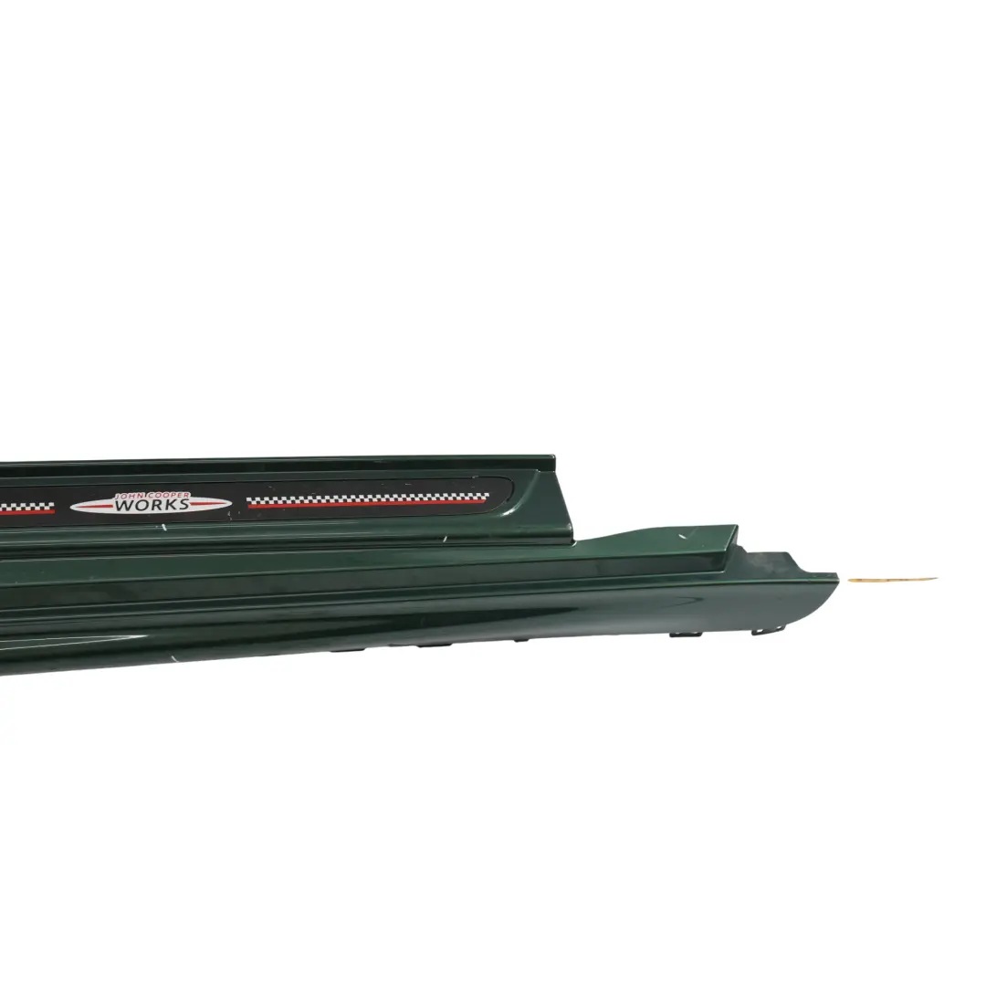 Seitenschweller Rechts JCW Schwellerblende British Racing Green II B22 für Mini F56 mit Teilenummer 7352152 Mini F56 Seitenschweller Rechts JCW Schwellerblende British Racing Green II B22 - SKU 7352152-BRGII - Teilenummer 7352152
