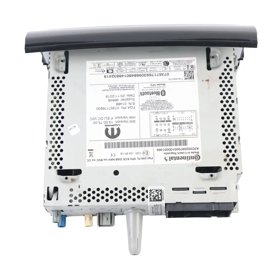  Citroen Relay Jumper Ducato Navi Radio Player Einheit - SKU 07357176930 - Teilenummer 07357176930