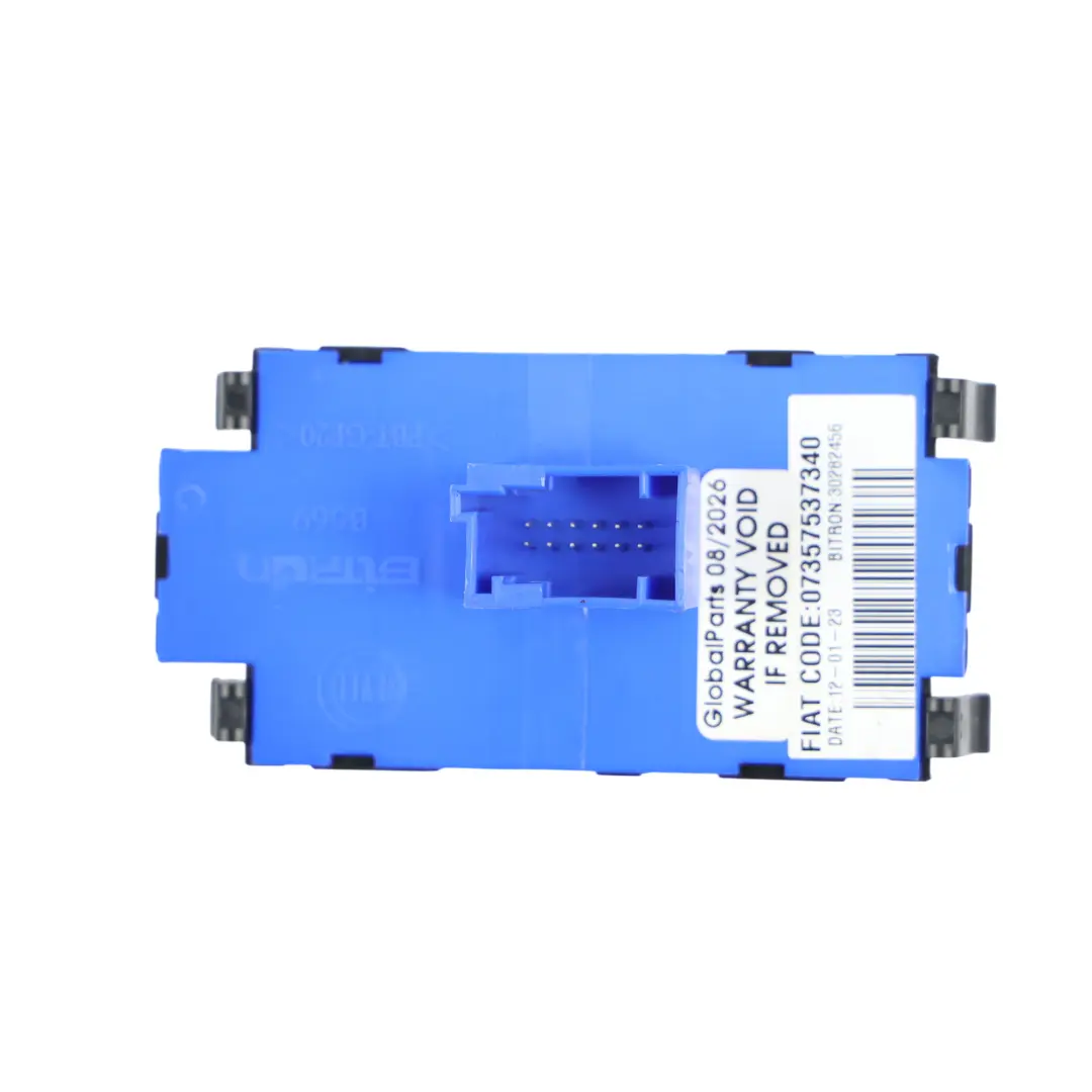 Fiat Ducato Interruptor Botón Control Faro Start Stop ECO 0 - SKU 7357537340 - Número de pieza 7357537340