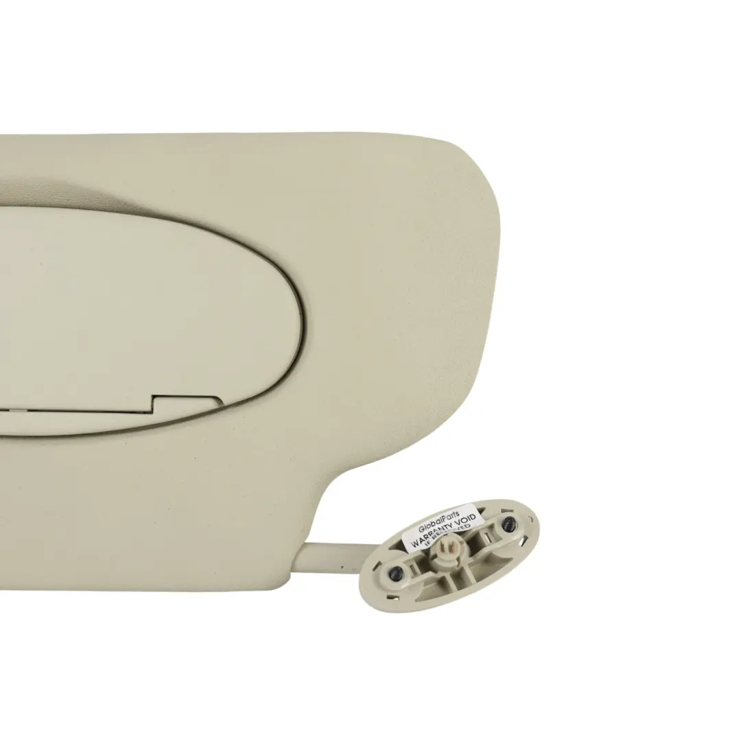 Mini Cooper R56 LCI Sun Visor Mirror Left N/S Light Beige - SKU 7361831-3 - Part number 7361831