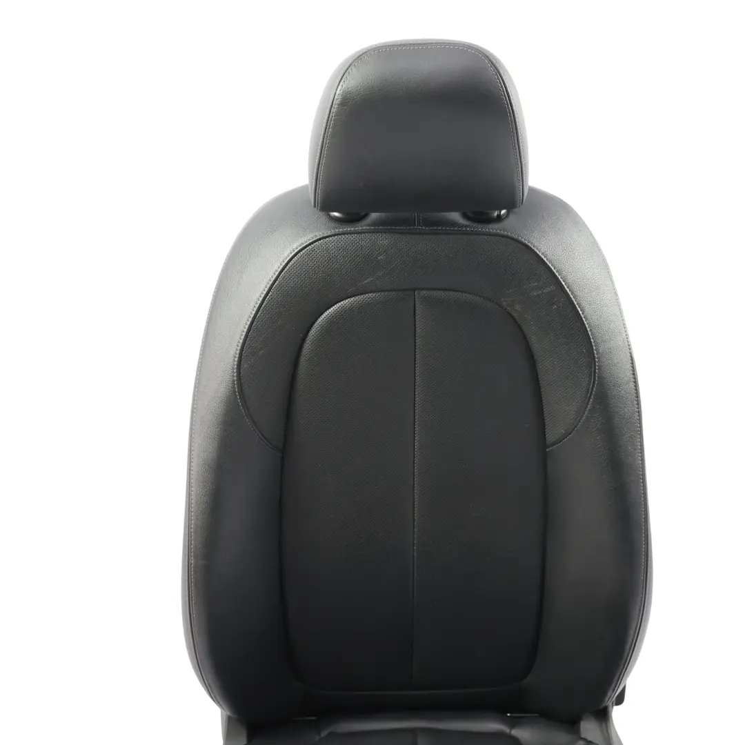 BMW F44 F45 F46 Front Seat Interior Leather Dakota Perforated Black Left N/S - SKU 7374855-3 - Part number 7374855