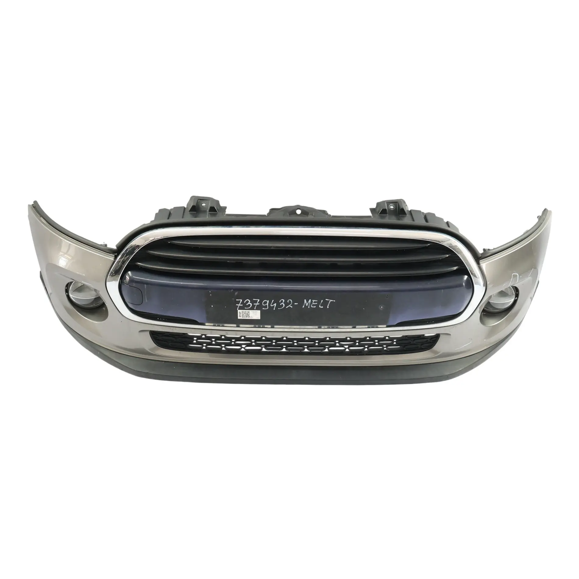 Front Bumper Mini F55 F56 F57 Trim Panel Cover Melting Silver Metallic - C2K