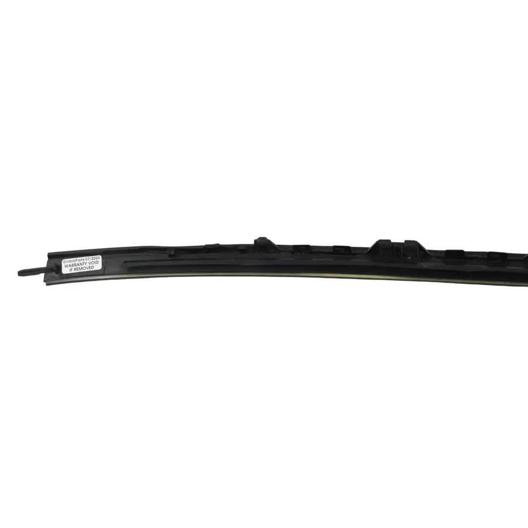 BMW X5 F15 Front Windscreen Trim Moulding Strip Left N/S Black Sapphire - 475 - SKU 7387917-BS - Part number 7387917