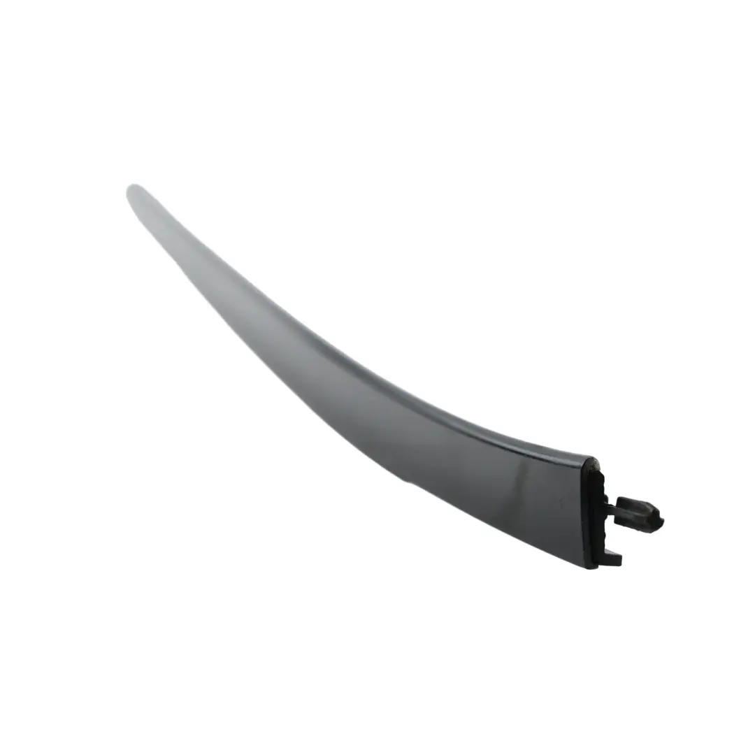 BMW X5 F15 Front Windscreen Trim Moulding Strip Right O/S Black Sapphire - 475 - SKU 7387918-BS - Part number 7387918