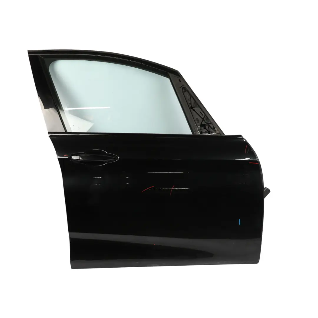BMW F46 Gran Tourer Door Front Right O/S Black Sapphire Metallic - 475 - SKU 7392312-BS - Part number 7392312