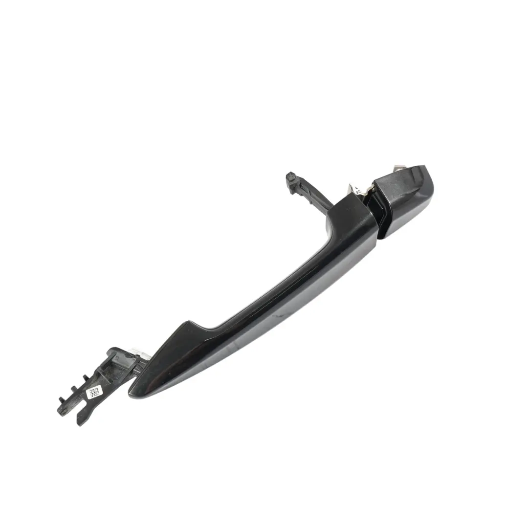 BMW X5 F15 F45 F46 Zewnętrzna Klamka Tylnych Drzwi Lewa Czarny Szafir 475 - SKU 7396305-BS1 - Numer Części 7396305