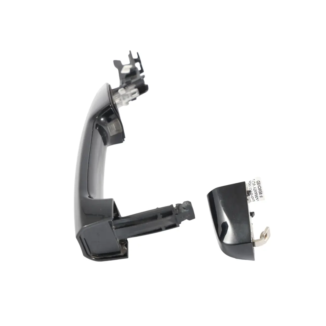Door Grab Handle Outside Left N/S Black Sapphire - 475 to BMW X5 F15 F45 F46 Rear with Part number 7396305 BMW X5 F15 F45 F46 Rear Door Grab Handle Outside Left N/S Black Sapphire - 475 - SKU 7396305-BS1 - Part number 7396305