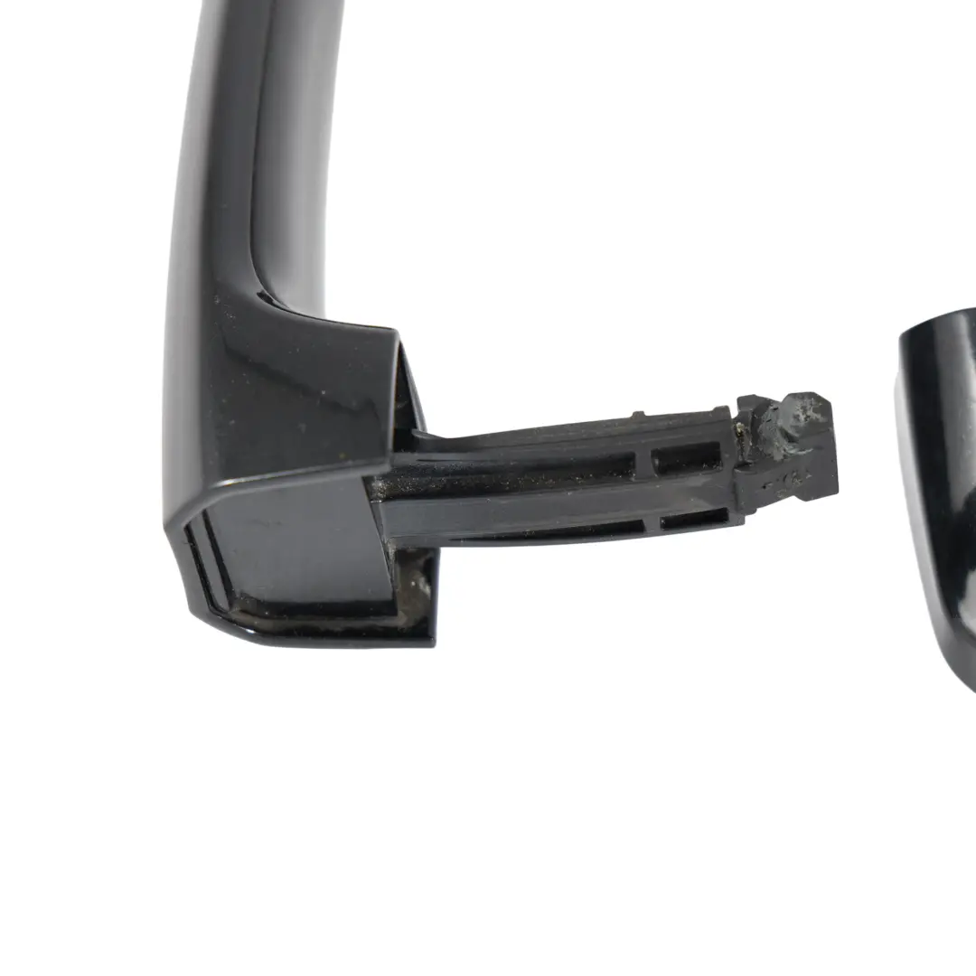 Door Grab Handle Outside Left N/S Black Sapphire - 475 to BMW X5 F15 F45 F46 Rear with Part number 7396305 BMW X5 F15 F45 F46 Rear Door Grab Handle Outside Left N/S Black Sapphire - 475 - SKU 7396305-BS1 - Part number 7396305