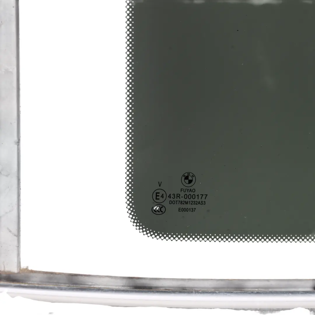 BMW F46 Side Window Quarter Rear Left N/S Tinted Glass AS3 Aluminium - SKU 7398757 - Part number 7398757