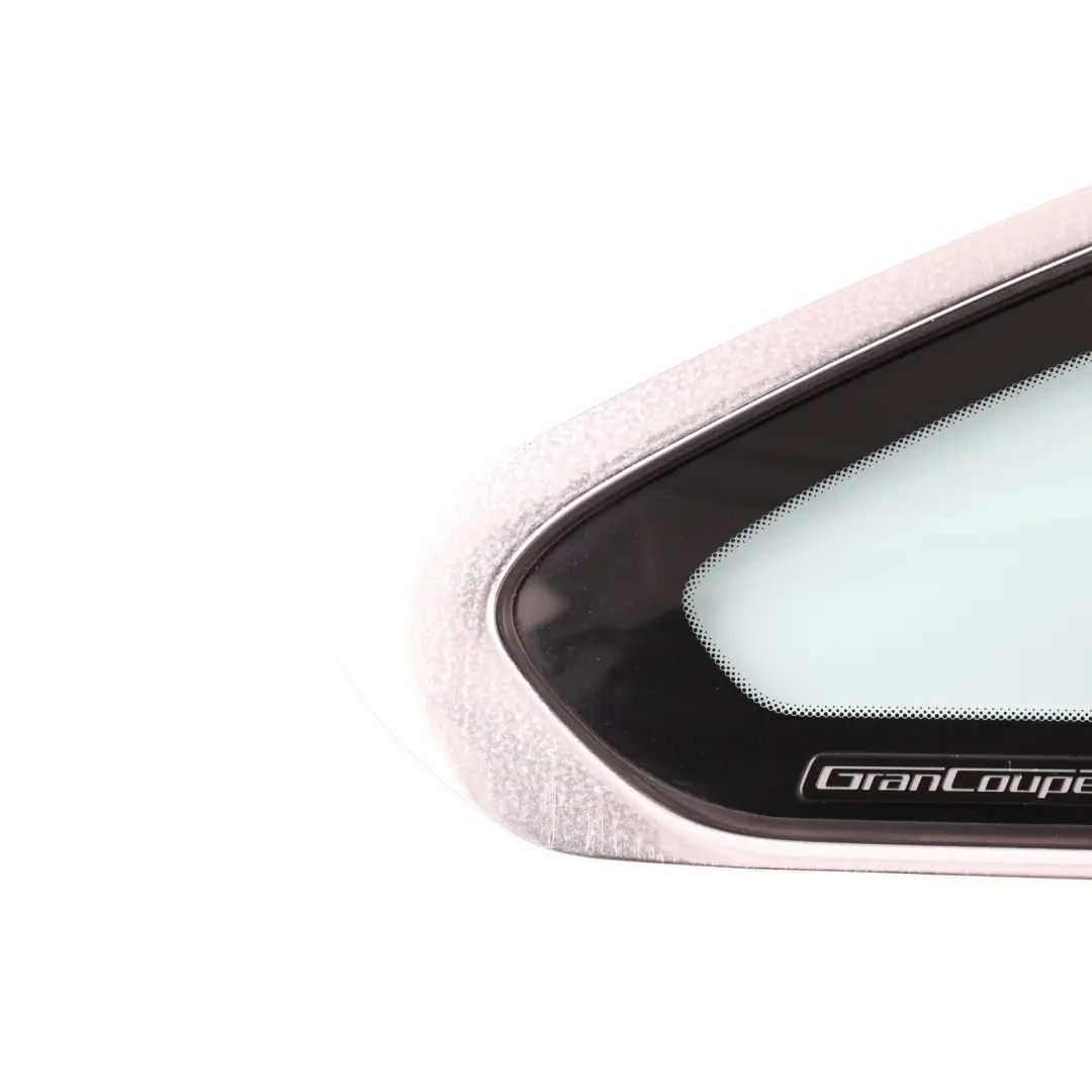 BMW F36 Quarter Side Window Glass Chrome Strip Rear Right O/S AS2 - SKU 7412020 - Part number 7412020