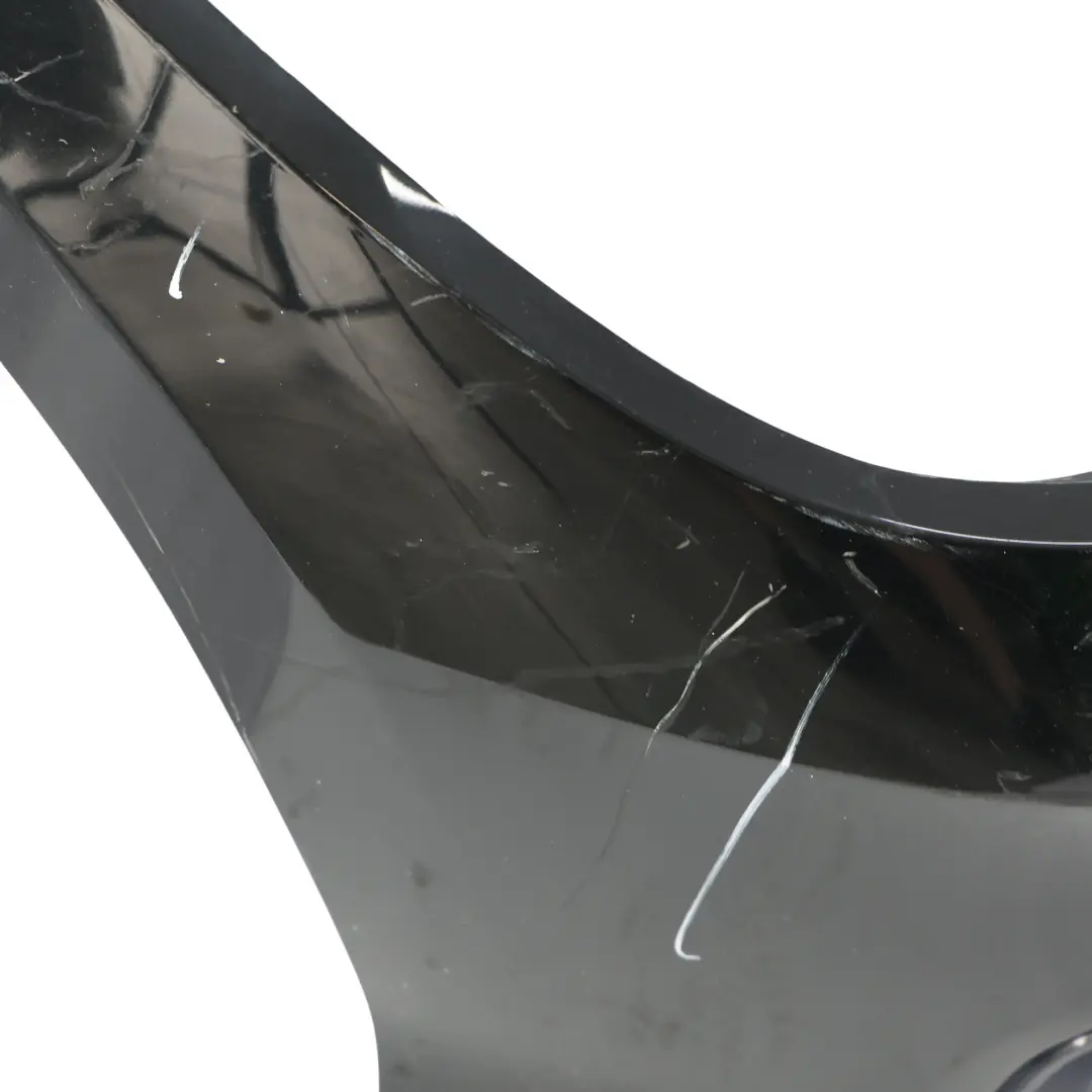 BMW F20 F21 LCI Front Bumper Trim Panel Cover Black Sapphire Metallic - 475 - SKU 7429715-BS - Part number 7429715