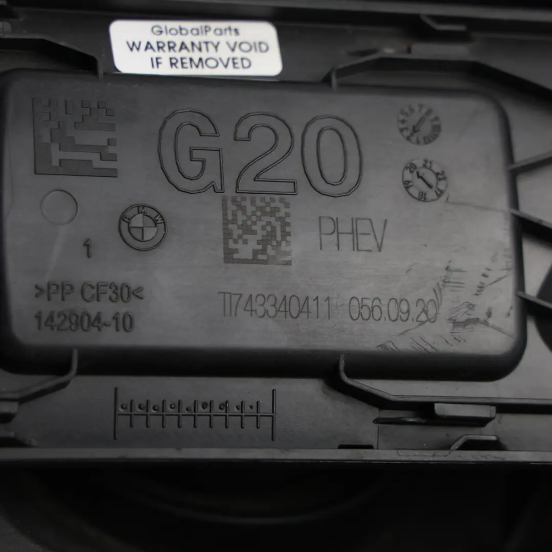 BMW G20 M3 G80 Tankdeckel Klappe Abdeckung Tür 5117 - SKU 7433404 - Teilenummer 7433404