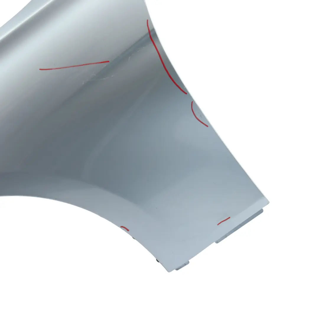 BMW F30 F31 Aile Avant Panneau Latéral Gauche Bleu Liquide B40 - SKU 7438439-LBL1 - Numéro de pièce 7438439