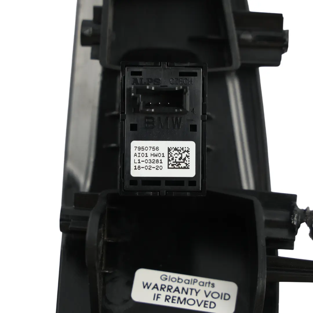 BMW G20 Door Window Switch Cover Trim Surround Rear Left N/S - SKU 7447299 - Part number 7447299