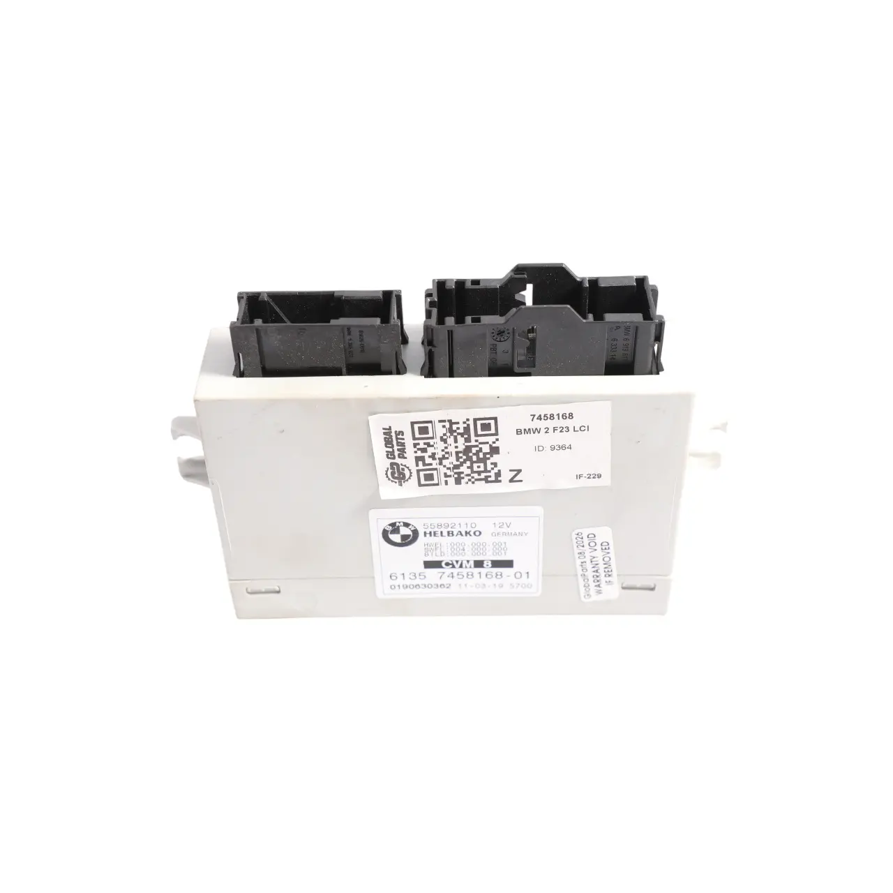 BMW F23 F23 LCI Convertible Folding Roof Control Module Unit ECU 7458168