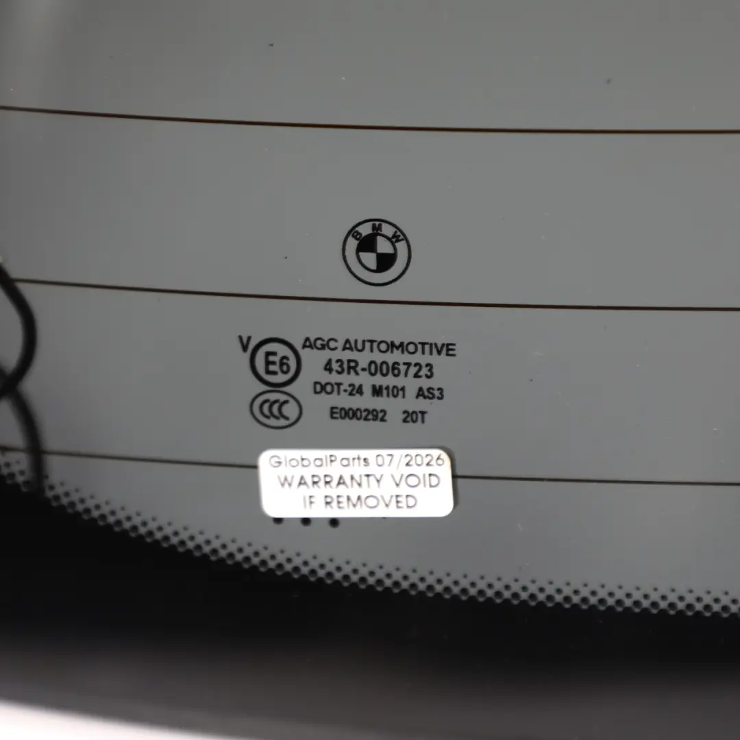 Szyba Tylna Przyciemniana SSG AS3 do BMW F46 Gran Tourer o numerze 7466416 BMW F46 Gran Tourer Szyba Tylna Przyciemniana SSG AS3 - SKU 7466416 - Numer Części 7466416