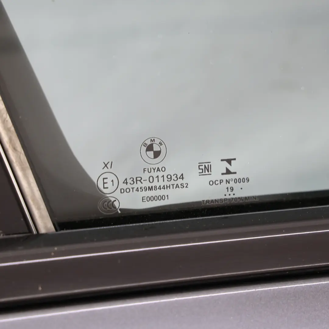 Door Front BMW G20 G21 Right Door O/S Mineral Grau Metallic - B39 to with Part number 7482276 Door Front BMW G20 G21 Right Door O/S Mineral Grau Metallic - B39 - SKU 7482276-MG - Part number 7482276