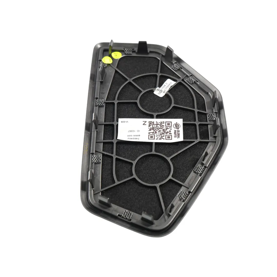 BMW G20 F44 Lautsprecher Hutablage Abdeckung Gitter Rechts Harman Kardon - SKU 7482402 - Teilenummer 7482402