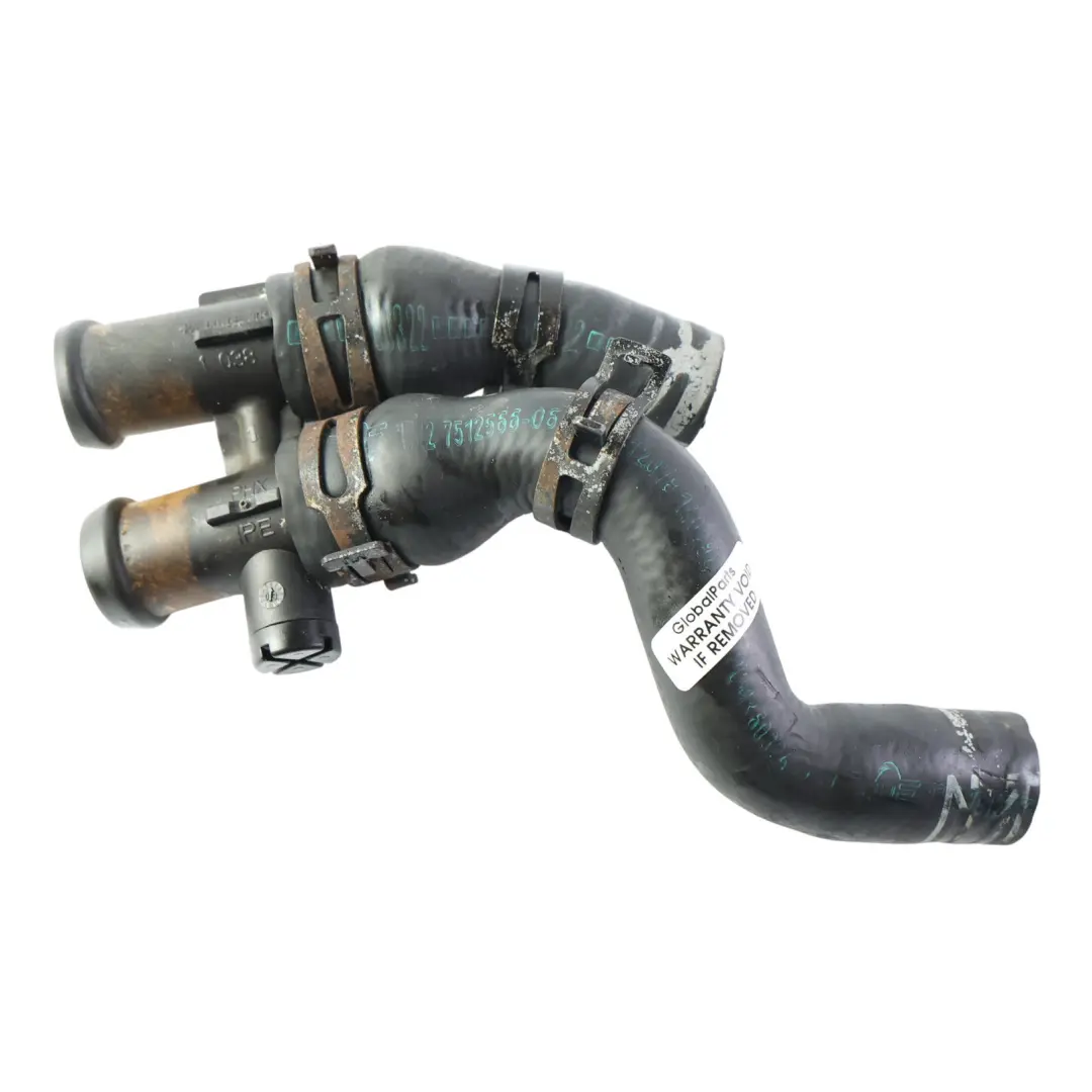 Tubo Acqua Radiatore Liquido Raffreddamento 7512566 per Mini Cooper R50 R52 con numero di parte 7535901 Mini Cooper R50 R52 Tubo Acqua Radiatore Liquido Raffreddamento 7512566 - SKU 7535901-1 - Numero di parte 7535901