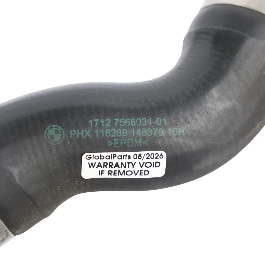 Coolant Hoses Cooling System Pipes to BMW E81 E82 E87 E90 E91 E92 LCI with Part number 7566031 BMW E81 E82 E87 E90 E91 E92 LCI Coolant Hoses Cooling System Pipes - SKU 7566031-2 - Part number 7566031