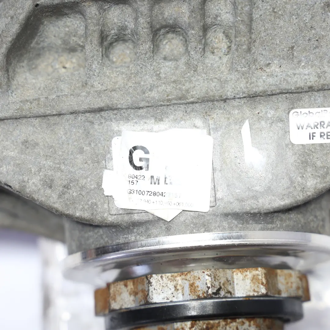 BMW X6 E71 Rear Axle Differential Diff QMV 3,64 Ratio 7586025 WARRANTY - SKU 7582389-1 - Part number 7582389