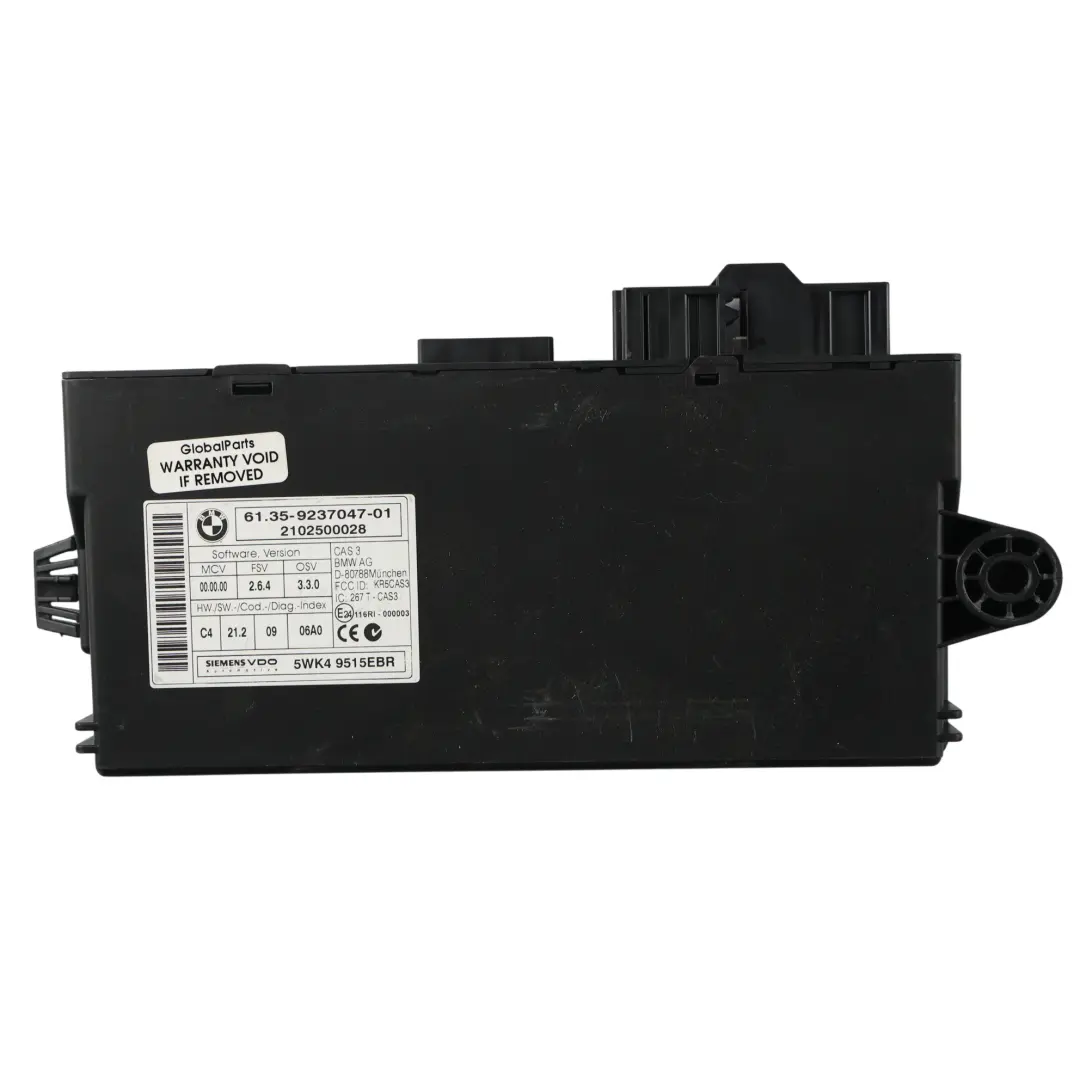 BMW E90 E91 E92 E93 LCI 330i N53 272HP ECU DME Kit CAS3 Key Manual - SKU 7612455-4 - Part number 7612455