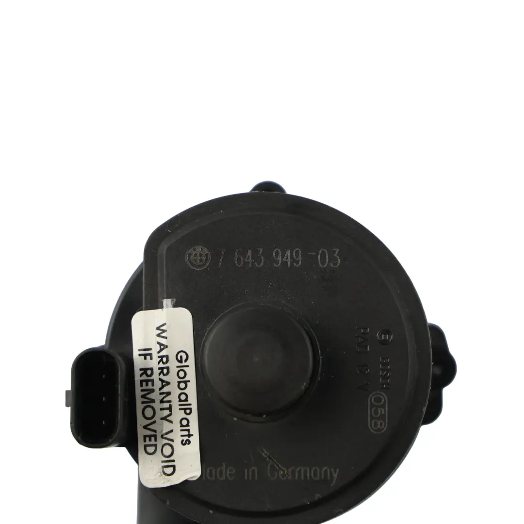 Auxiliary Water Coolant Pump B47 to BMW F30 X3 F25 with Part number 7643949 BMW F30 X3 F25 Auxiliary Water Coolant Pump B47 - SKU 7643949 - Part number 7643949