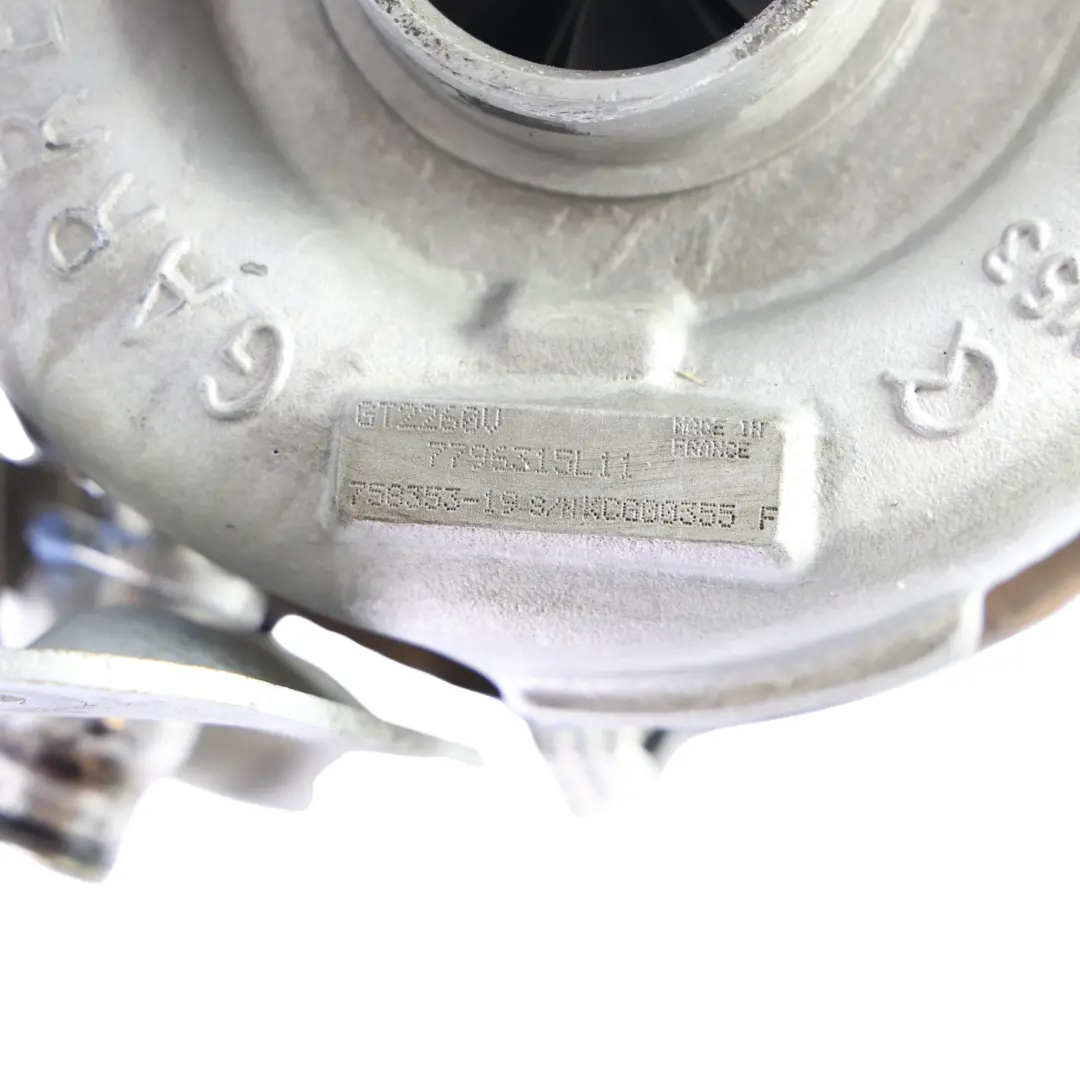 BMW X3 E83 Turbocharger Turbo Charger 3.0d M57N2 Diesel - SKU 7796316-2 - Part number 7796316