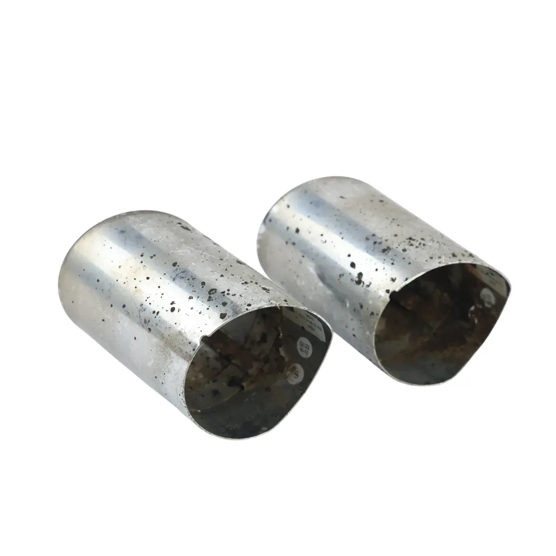 BMW F10 F10 LCI F11 Rear Tailpipe Tip Exhaust End Trim Chrome Set - SKU 7823928-1 - Part number 7823928