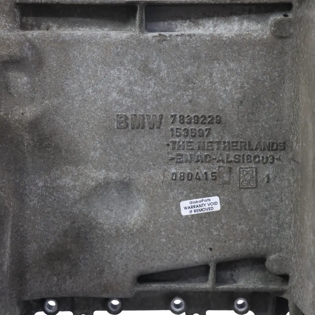 BMW E90 E92 E93 M3 S65 Cárter Aceite Motor Bandeja Inferior - SKU 7839229 - Número de pieza 7839229