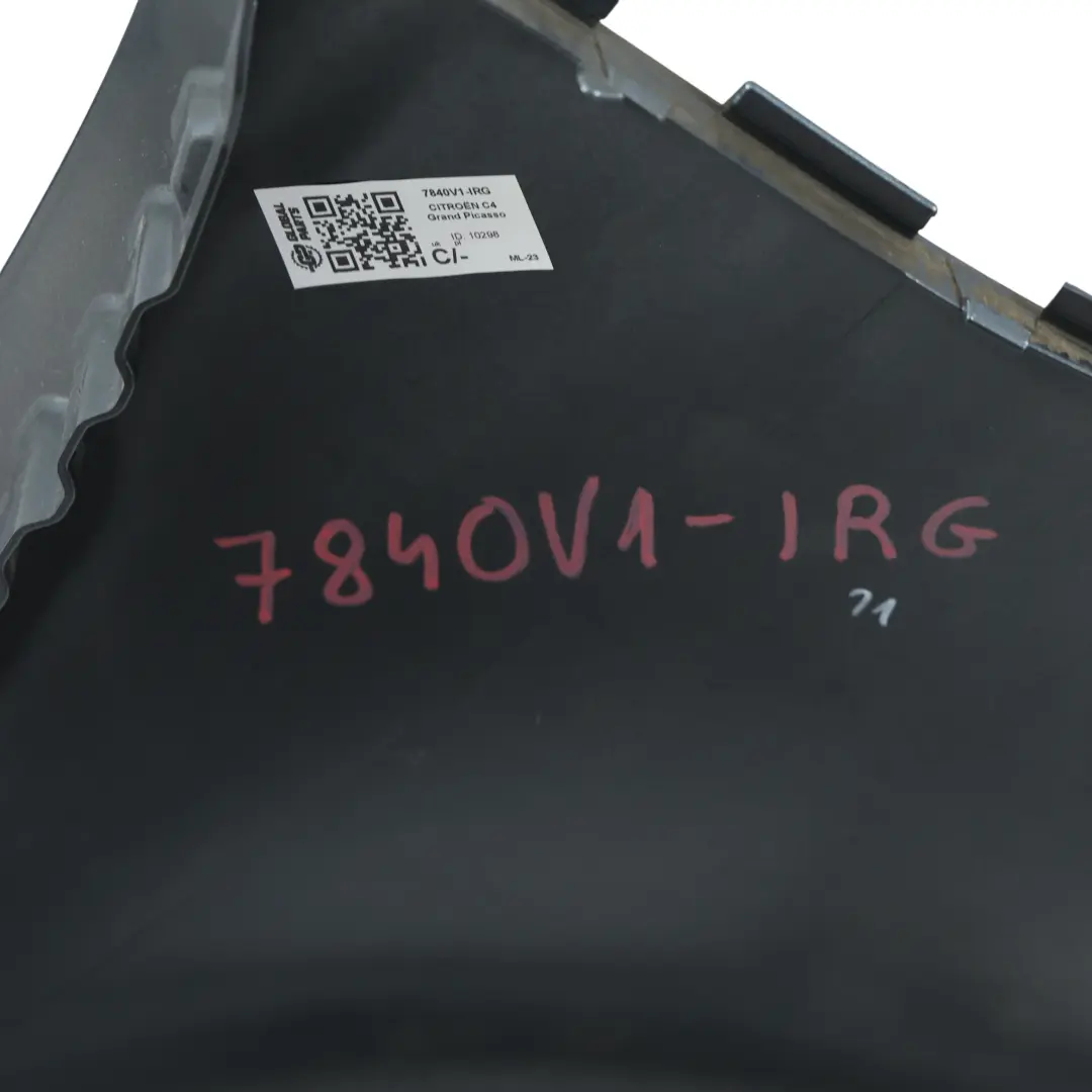 Citroen C4 Picasso Seitenwand Kotflügel Vorne Links Eisengrau EZW für mit Teilenummer 7840V1 Citroen C4 Picasso Seitenwand Kotflügel Vorne Links Eisengrau EZW - SKU 7840V1-IRG - Teilenummer 7840V1
