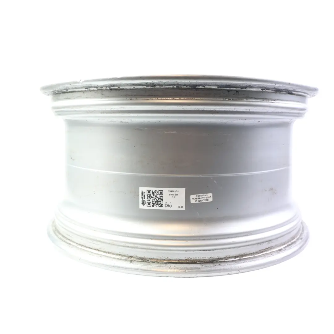 Alloy Rim 18" M Double Spoke 355 9J ET:41 to BMW X1 E84 Silver Rear Wheel with Part number 7842637 BMW X1 E84 Silver Rear Wheel Alloy Rim 18" M Double Spoke 355 9J ET:41 - SKU 7842637-1 - Part number 7842637