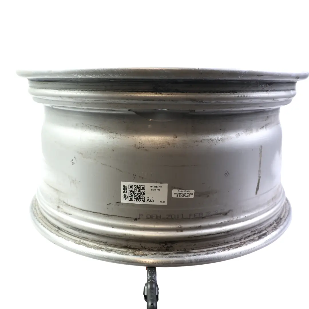 BMW F10 F12 Silver Rear Wheel Alloy Rim M Double Spoke 351 9J 19" ET:44 - SKU 7842653-10 - Part number 7842653