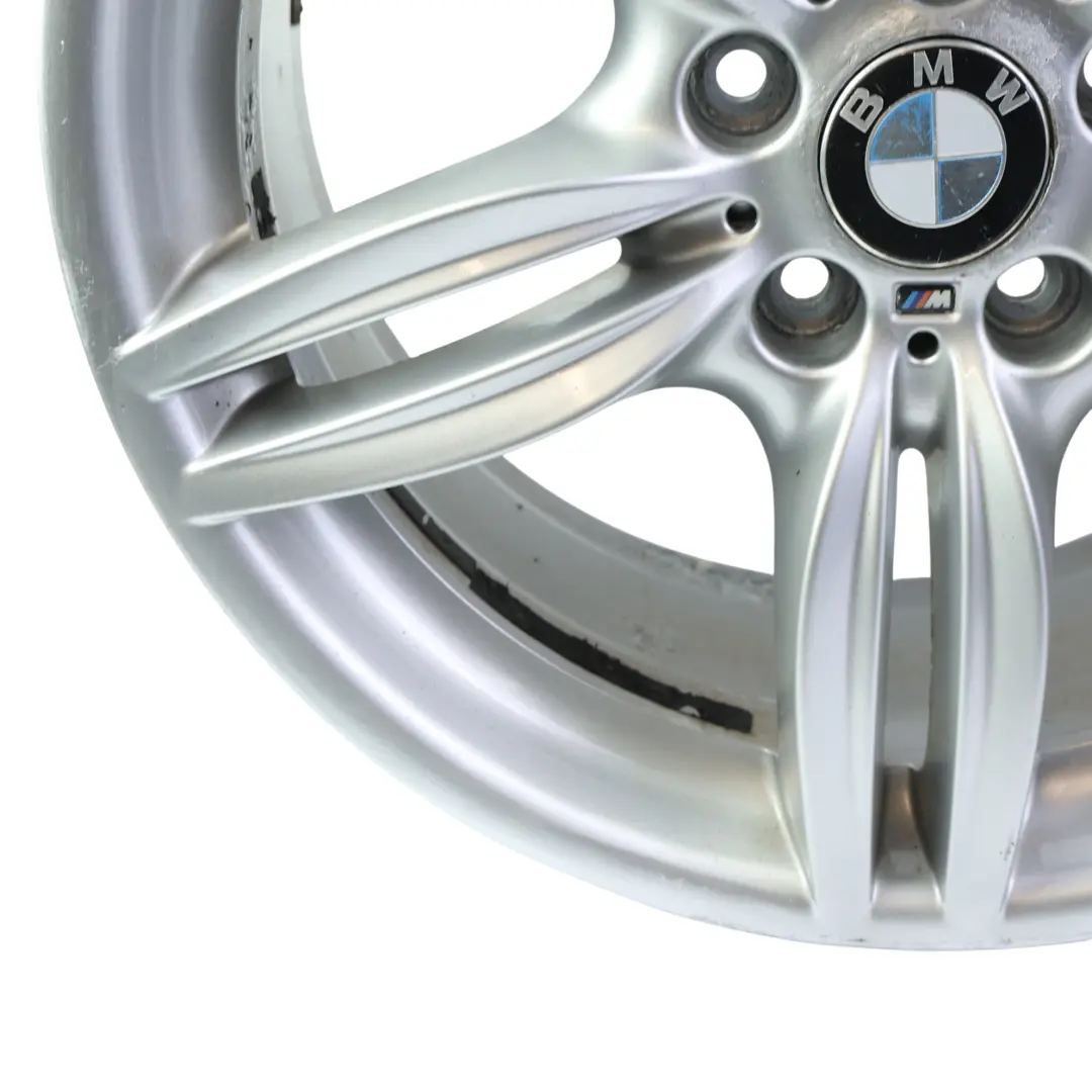 BMW F10 F12 Llanta Aleación Trasera Plata M Doble Radio 351 9J 19" ET:44 - SKU 7842653-10 - Número de pieza 7842653