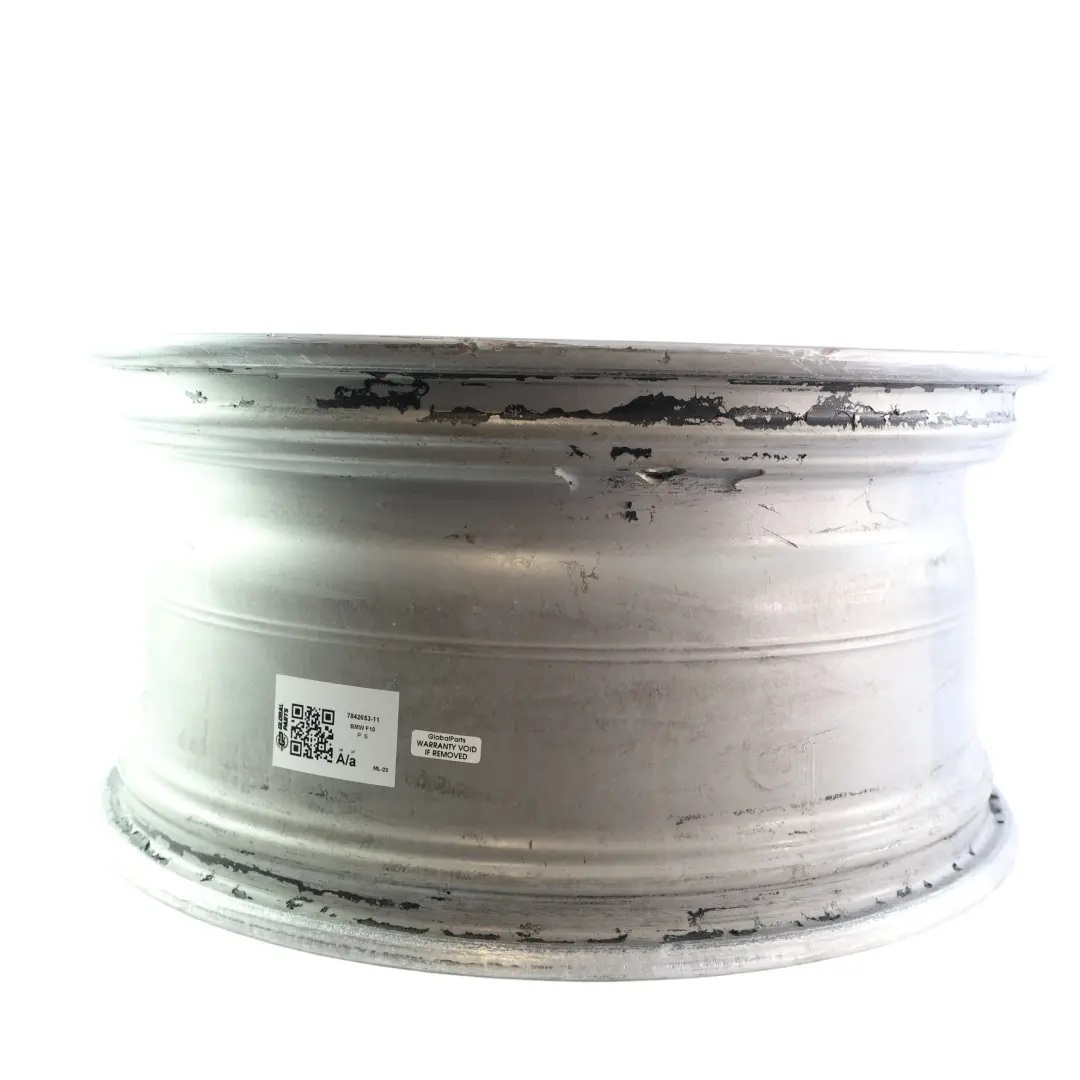 Rim Alloy Rear M Double Spoke 351 Silver 9J 19" ET:44 to BMW F10 F12 Wheel with Part number 7842653 BMW F10 F12 Wheel Rim Alloy Rear M Double Spoke 351 Silver 9J 19" ET:44 - SKU 7842653-11 - Part number 7842653