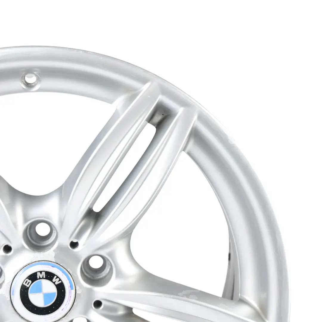 Alloy Rim M Double Spoke 351 9J 19" ET:44 to BMW F10 F12 Silver Rear Wheel with Part number 7842653 BMW F10 F12 Silver Rear Wheel Alloy Rim M Double Spoke 351 9J 19" ET:44 - SKU 7842653-3 - Part number 7842653