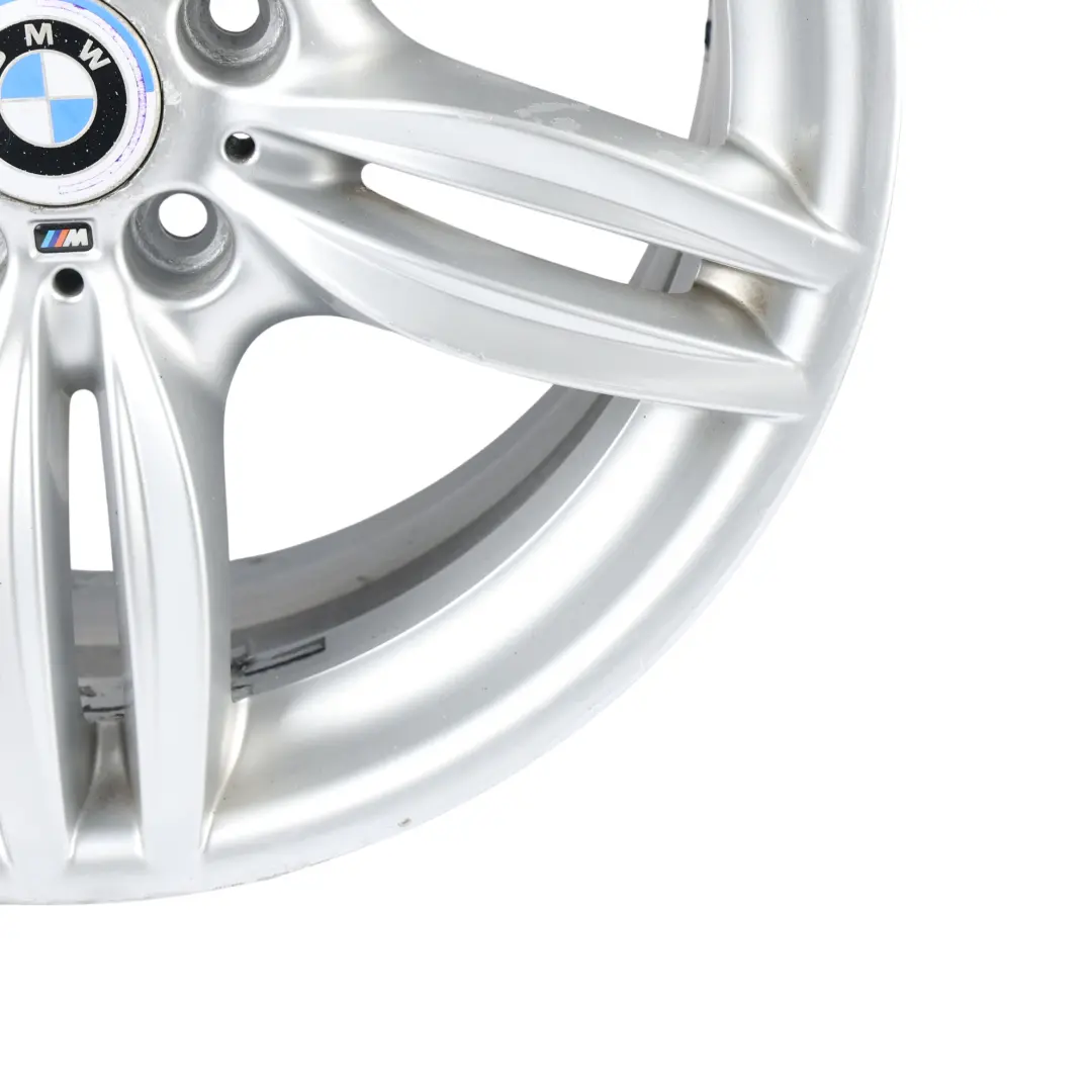 BMW F10 F12 llanta trasera aleación plata M doble radio 351 9J 19 "ET:44 - SKU 7842653-3 - Número de pieza 7842653