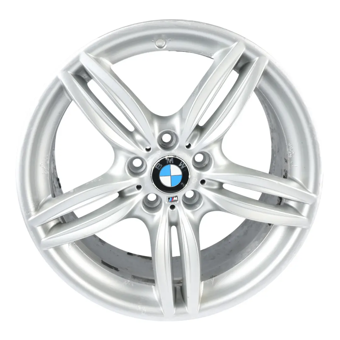 BMW F10 F12 Rear Wheel Alloy Rim M Double Spoke 351 Silver 9J 19" ET:44 - SKU 7842653-7 - Part number 7842653
