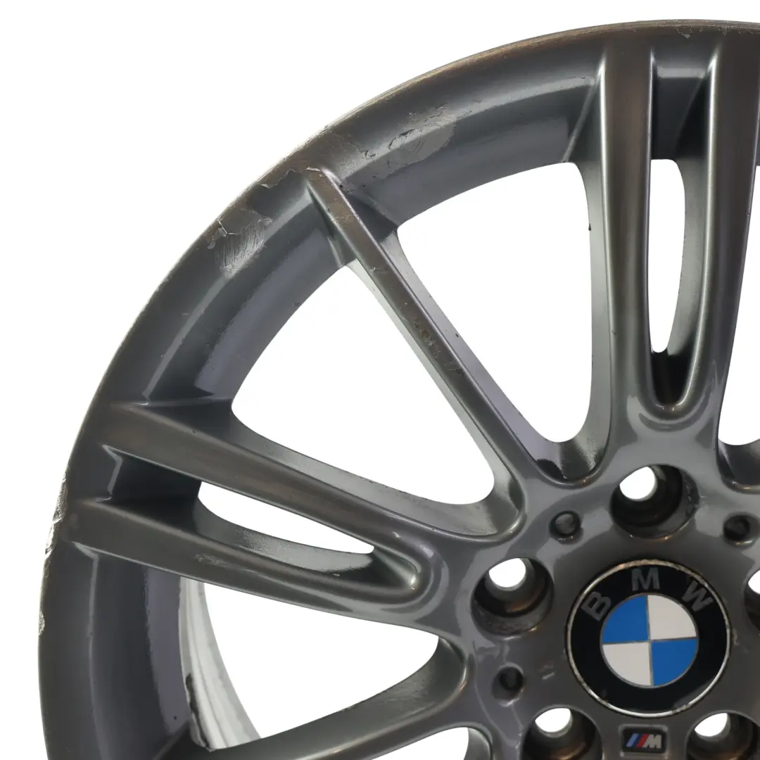 Cerchio Lega Posteriore Ferricgrey 18" ET:37 8.5J M Spider Spoke 193 per BMW E90 E91 con numero di parte 7843841 BMW E90 E91 Cerchio Lega Posteriore Ferricgrey 18" ET:37 8.5J M Spider Spoke 193 - SKU 7843841-5 - Numero di parte 7843841