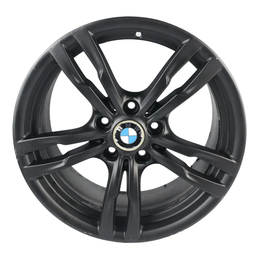 BMW F30 F31 F32 Rear Wheel Alloy Rim 18" 8.5J ET:47 M Double Spoke 441 - SKU 7846779-5 - Part number 7846779